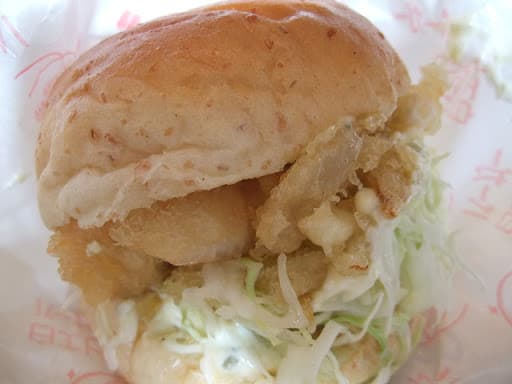 白エビバーガー